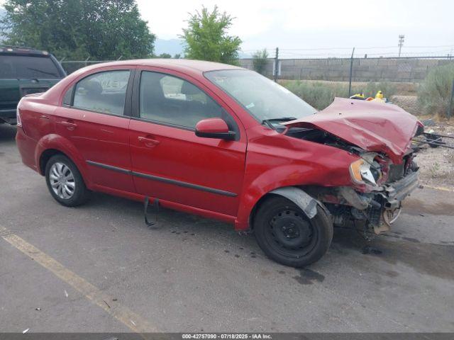 Salvage Chevrolet Aveo