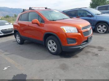  Salvage Chevrolet Trax