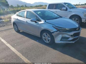  Salvage Chevrolet Cruze