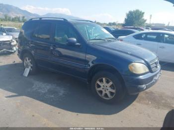  Salvage Mercedes-Benz M-Class