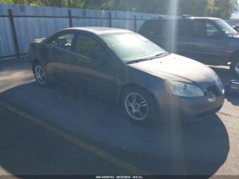  Salvage Pontiac G6