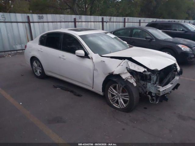  Salvage INFINITI G37x