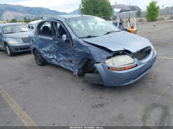  Salvage Chevrolet Aveo