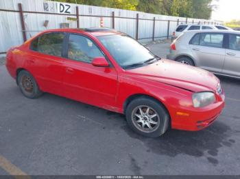  Salvage Hyundai ELANTRA