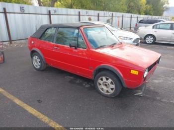  Salvage Volkswagen Cabriolet
