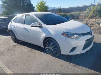  Salvage Toyota Corolla