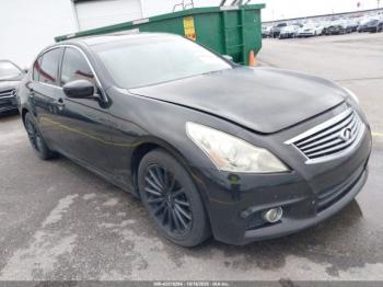  Salvage INFINITI G37x