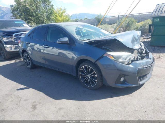  Salvage Toyota Corolla