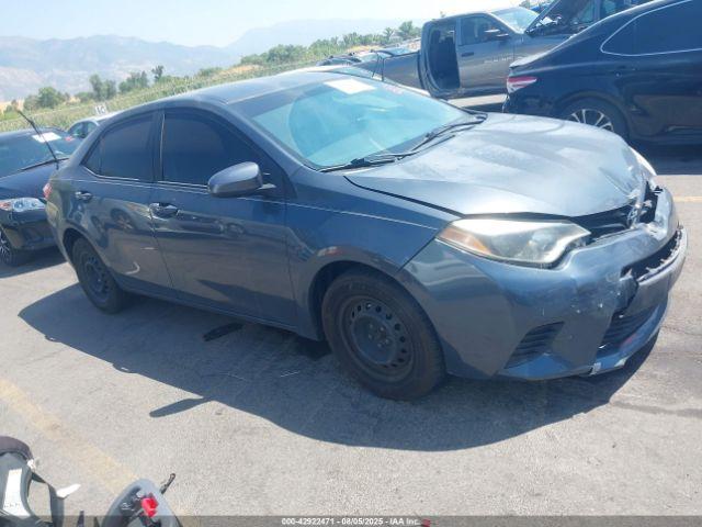  Salvage Toyota Corolla