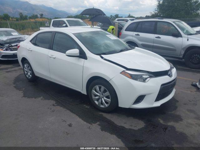  Salvage Toyota Corolla