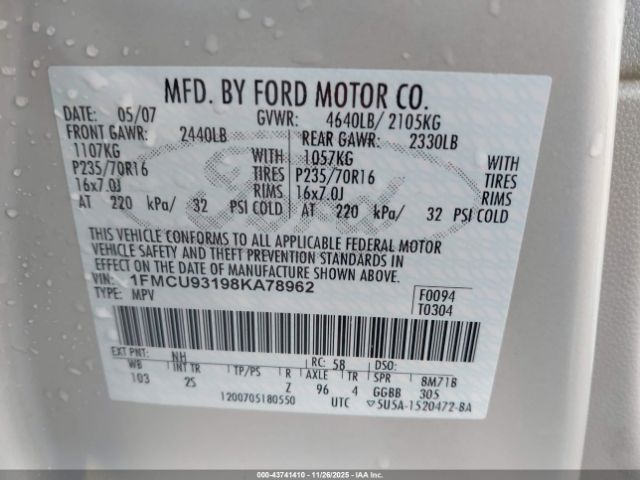 Ford Escape Xlt Image 9