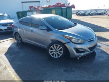  Salvage Hyundai ELANTRA