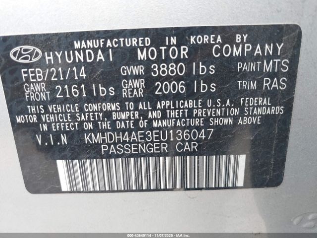 Hyundai ELANTRA Se Image 4