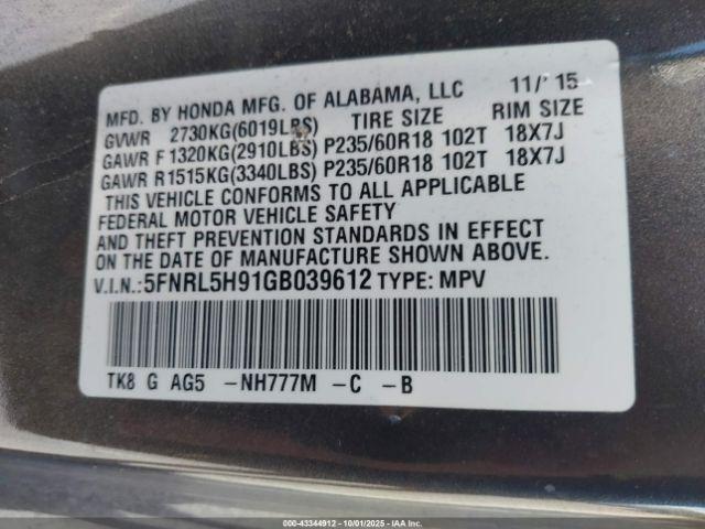 Honda Odyssey Image 7