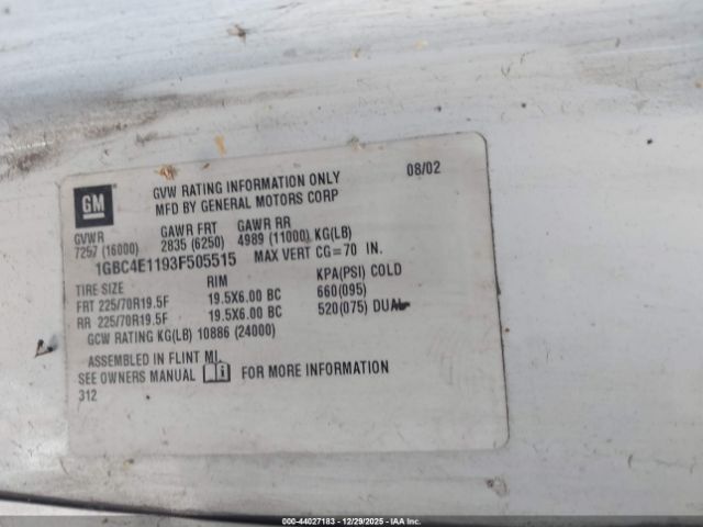 Chevrolet Cc4500 Image 5