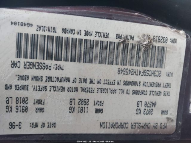 Chrysler LHS Image 2