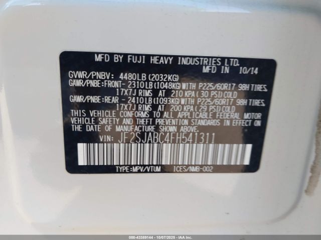 Subaru Forester 2.5i Image 9