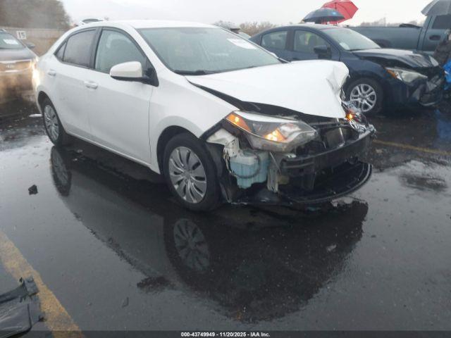  Salvage Toyota Corolla
