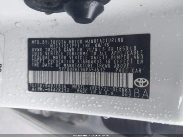 Toyota Corolla Le Image 11