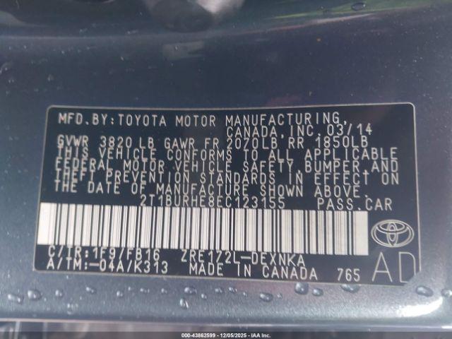 Toyota Corolla Le Plus Image 11