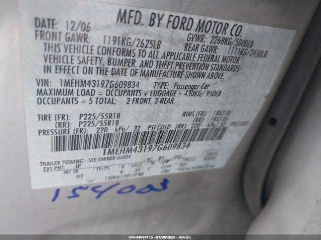 Mercury Montego Premier Image 11