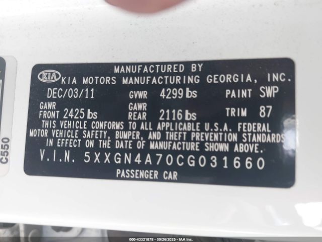 Kia Optima Ex Image 8