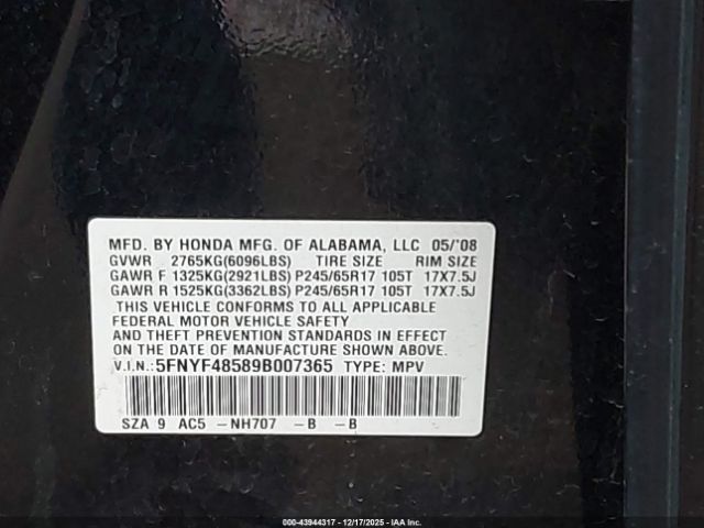 Honda Pilot Ex-l Image 5