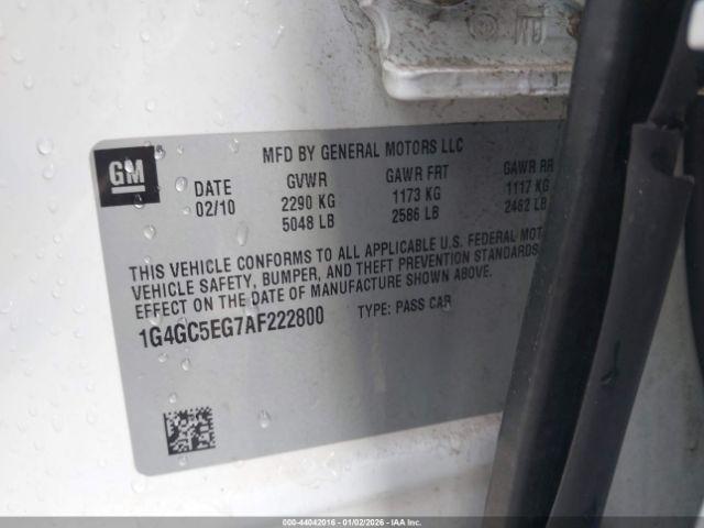 Buick LaCrosse Cxl Image 8